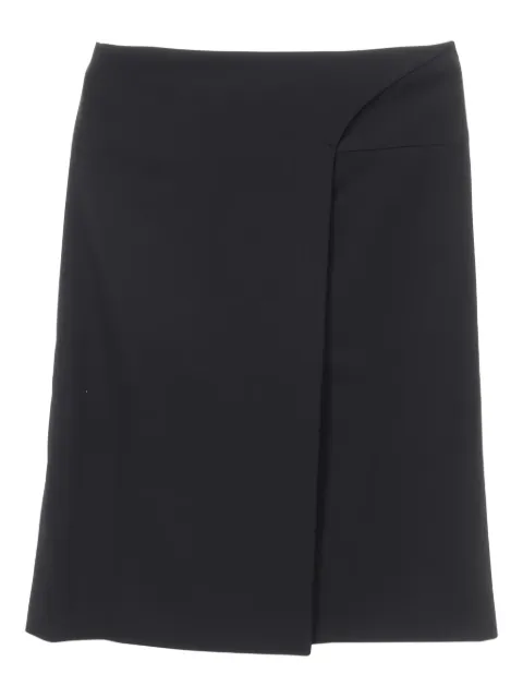 Hermès Pre-Owned falda midi con cierre 2010