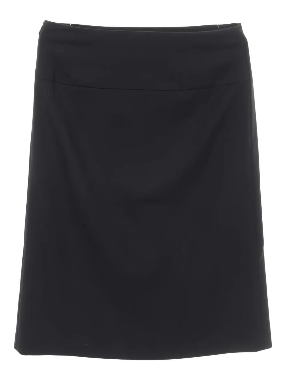 Hermès Pre-Owned 2010s midi-rok met ritssluiting - Zwart