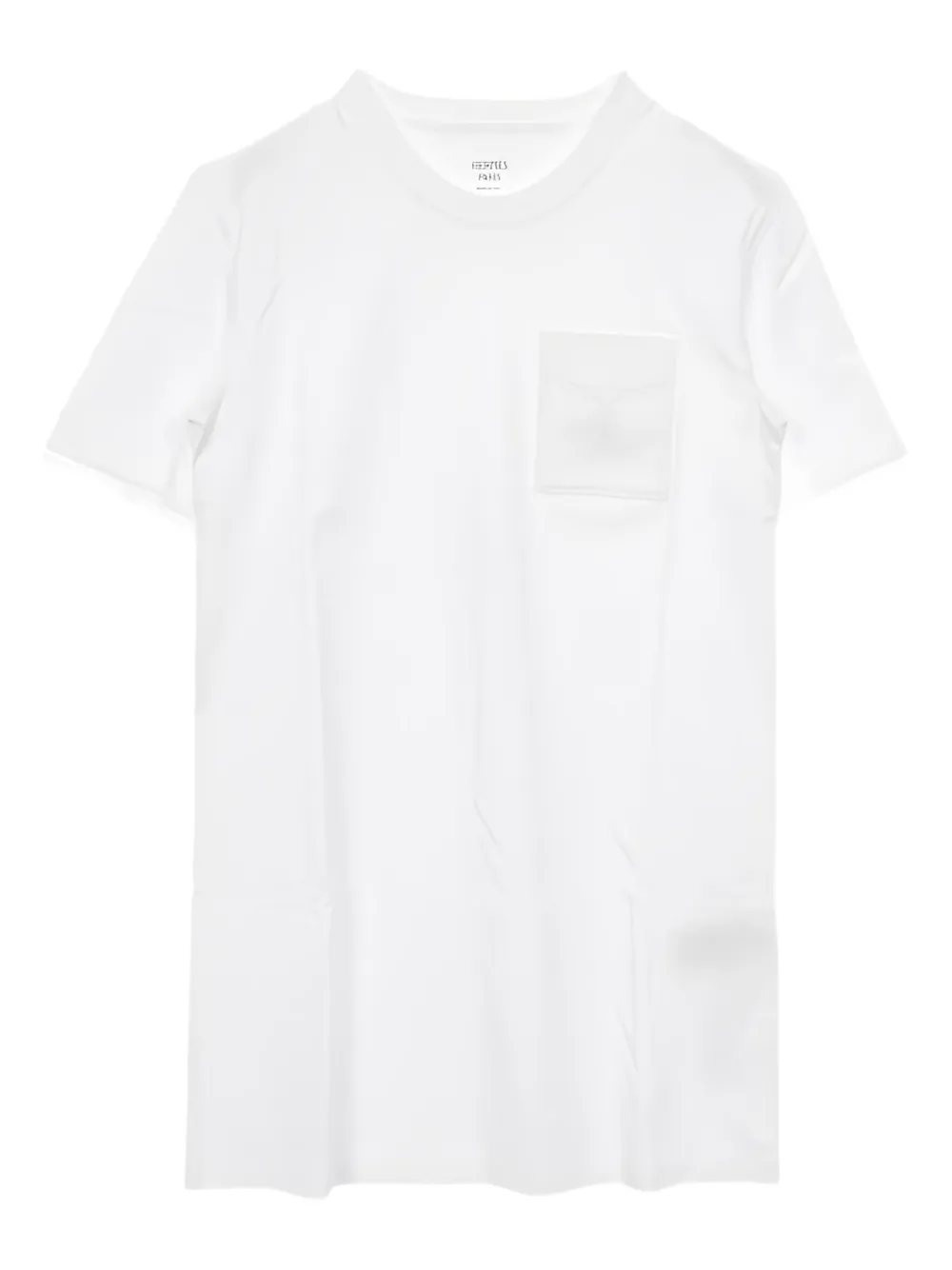 Hermès Pre-Owned 2020s round-neck mini dress | White | Image 1