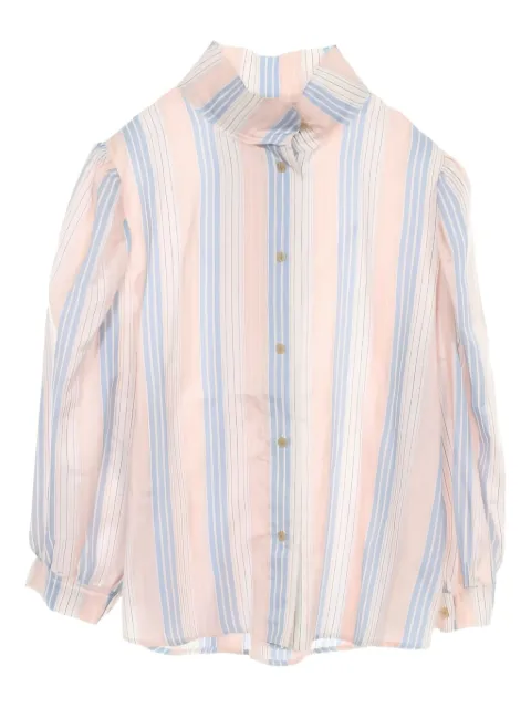 Loewe Pre-Owned 2010s striped silk shirt