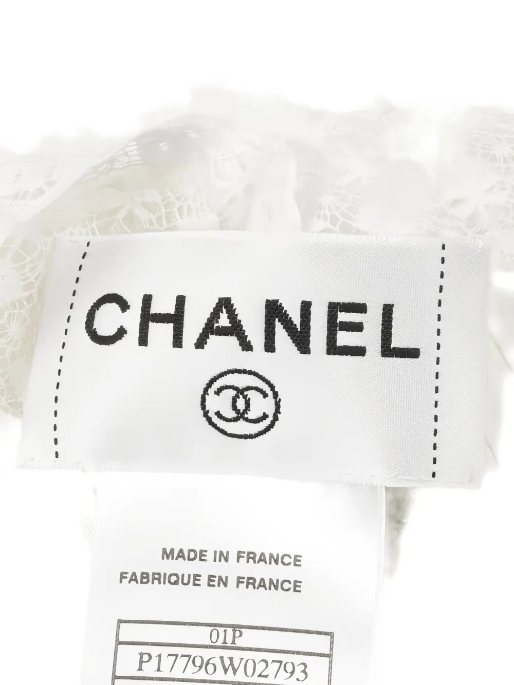 Pre-owned Chanel 1986-1988 Coco-detail Blouse In White