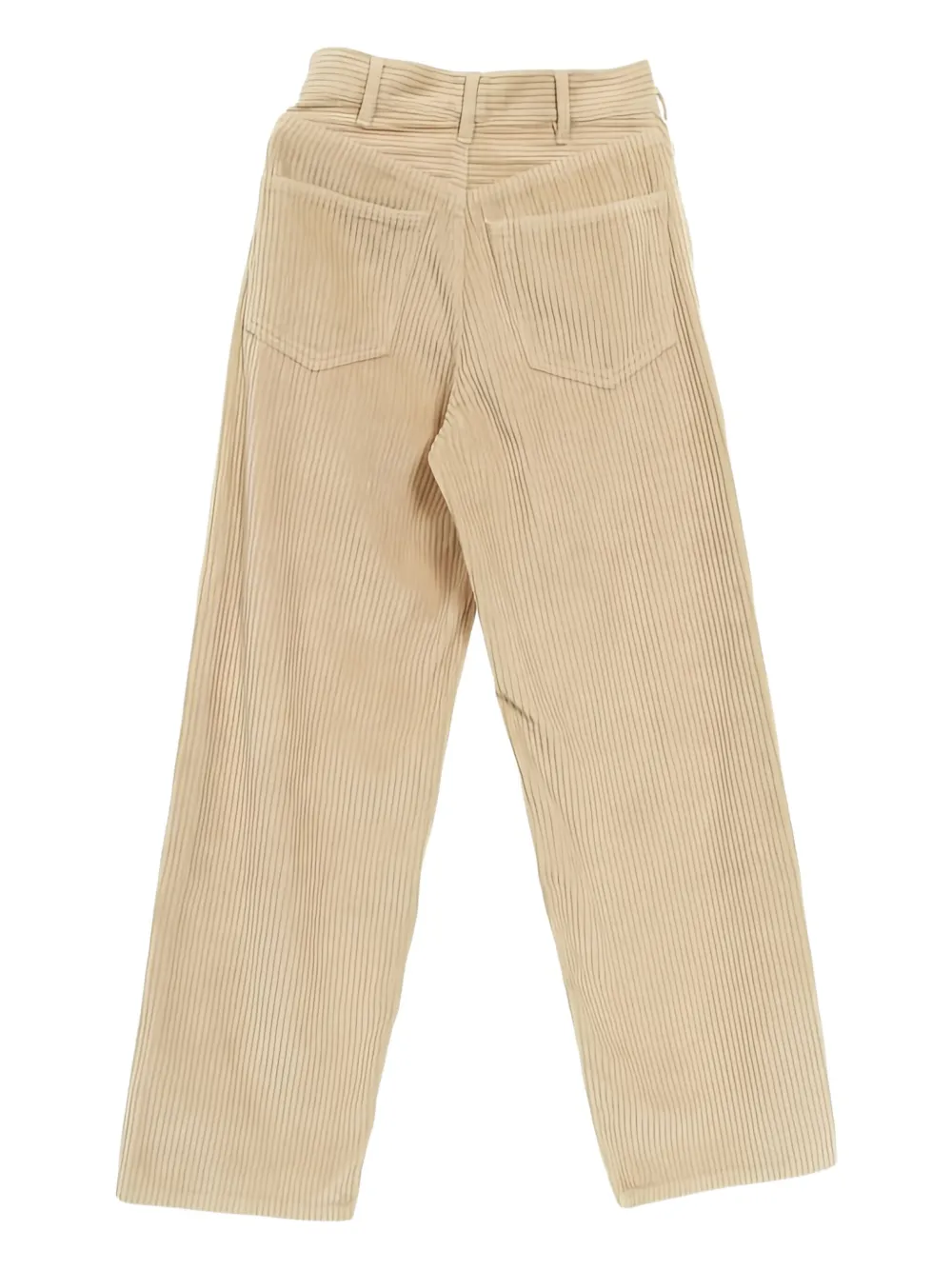 Pre-owned Celine 2010s Corduroy Trousers In Neutral