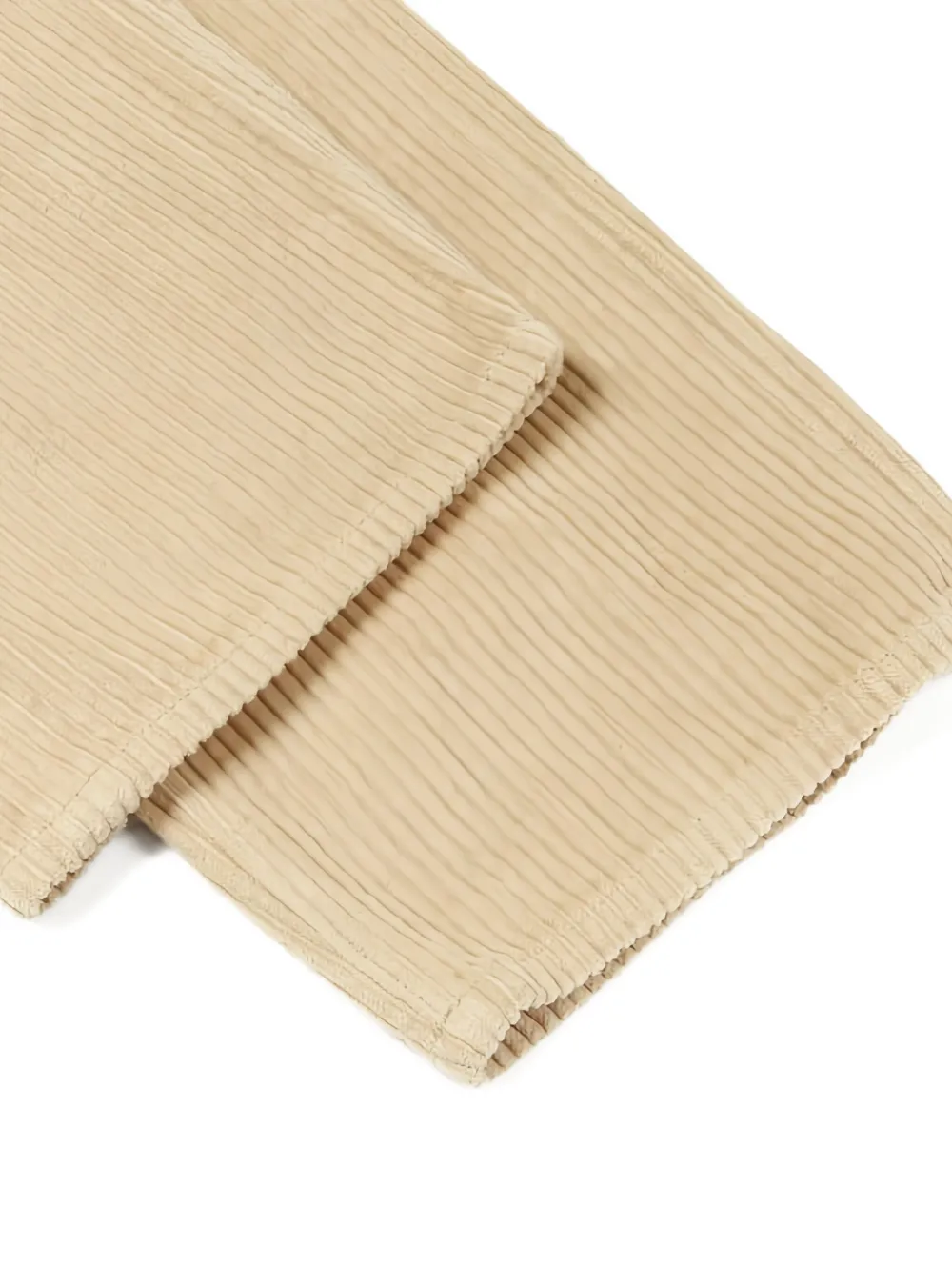 Pre-owned Celine 2010s Corduroy Trousers In Neutral