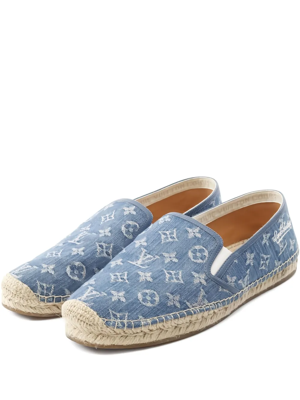 Louis Vuitton Pre-Owned 2000s monogram espadrilles - Blau