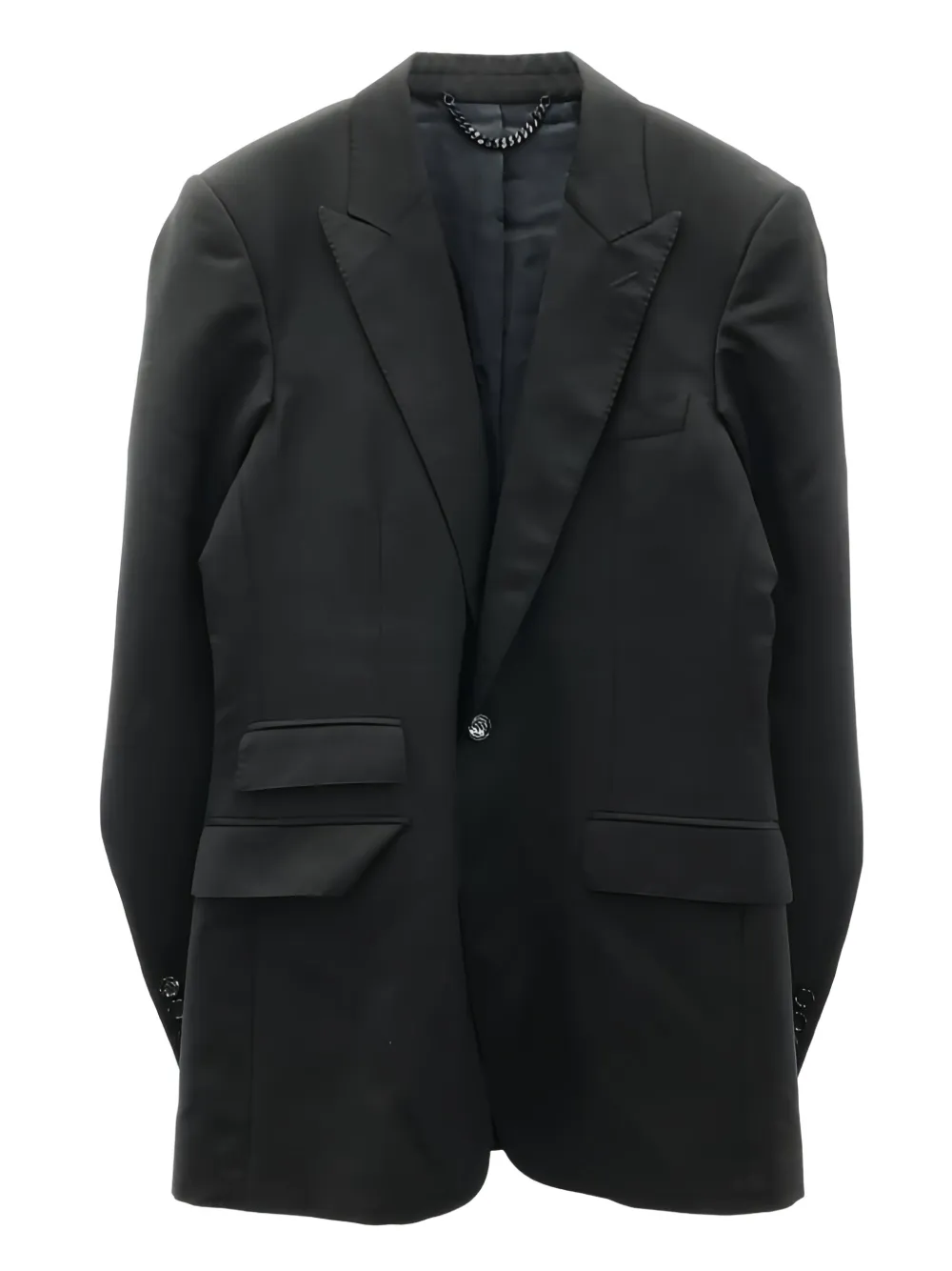 Burberry Pre-Owned 2010s single-breasted blazer | Black | Image 1