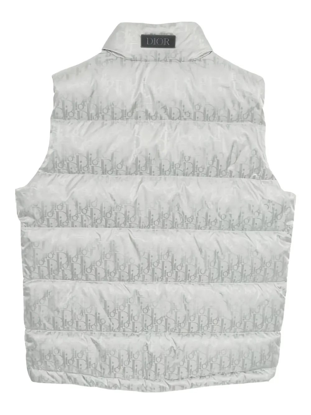 Christian Dior Pre-Owned 2010s Oblique down gilet | Image 2