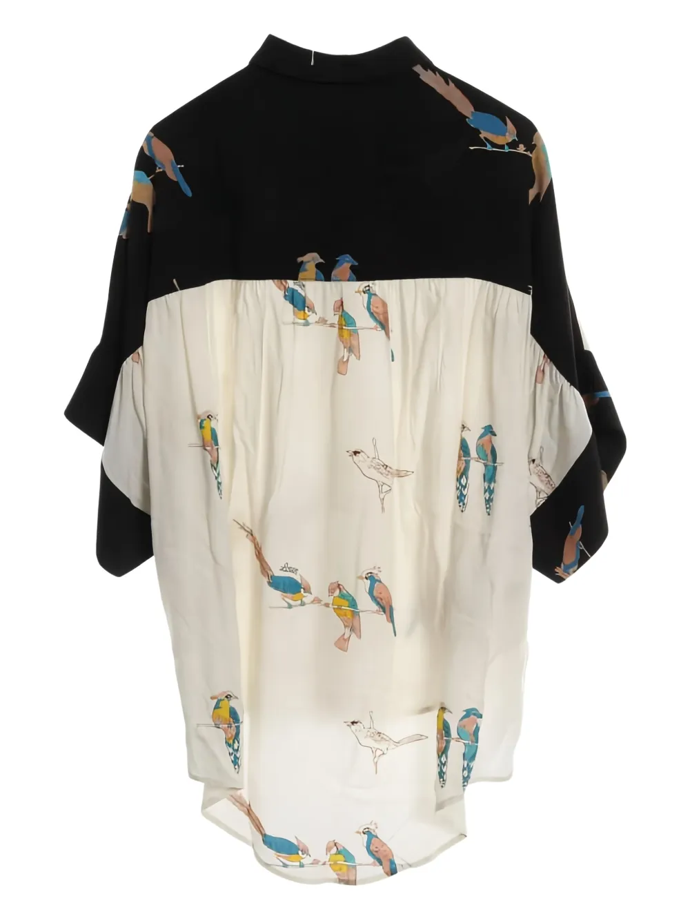 Loewe Pre-Owned 2000s Paula's Ibiza bird-print blouse | Image 2