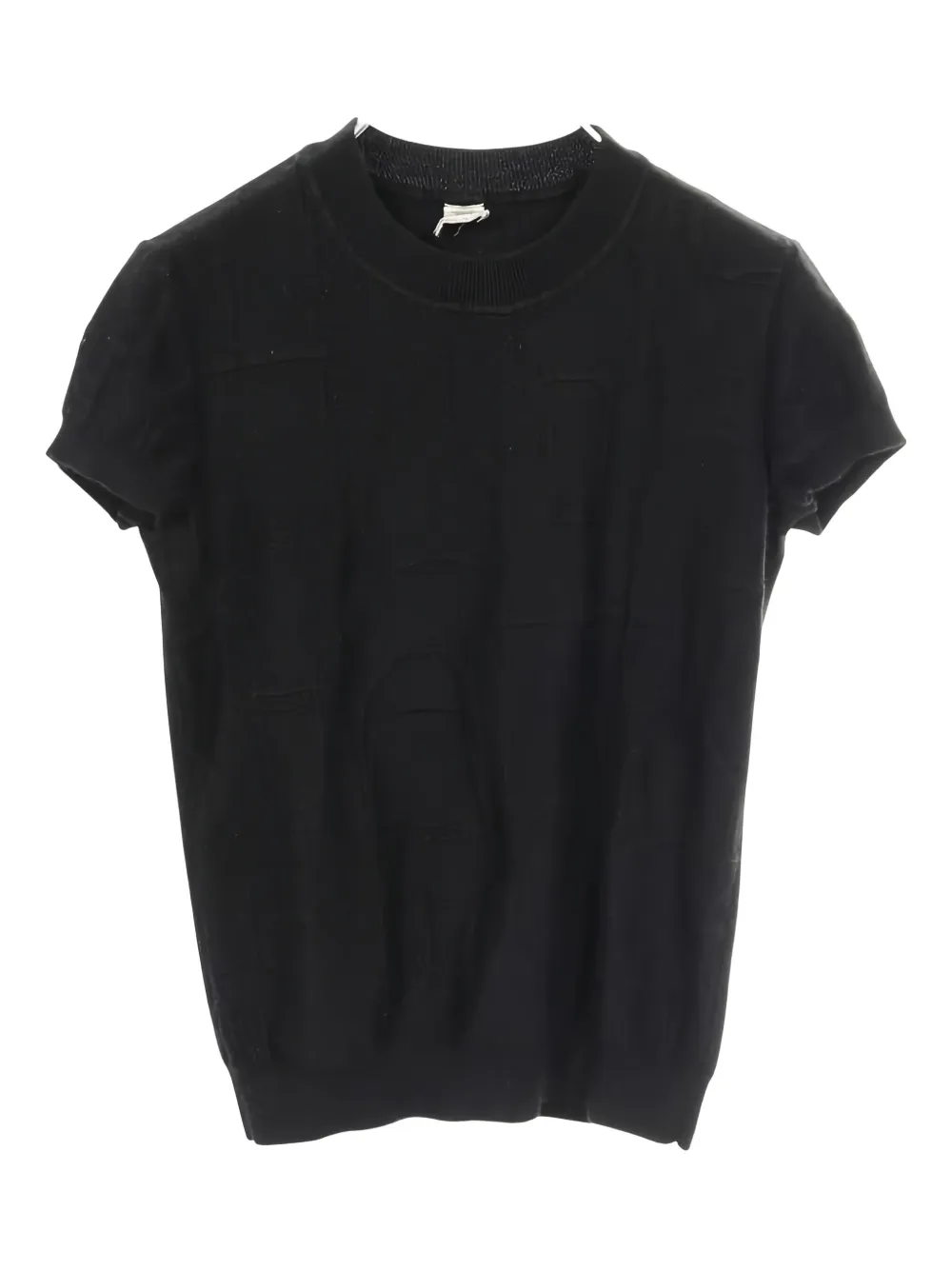 Hermès Pre-Owned 2000s crew-neck short-sleeve T-shirt | Black | Image 1
