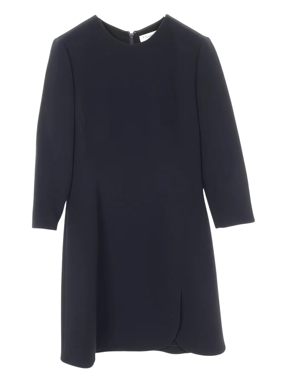 Christian Dior Pre-Owned 2000s crew-neck midi dress | Blue | Image 1