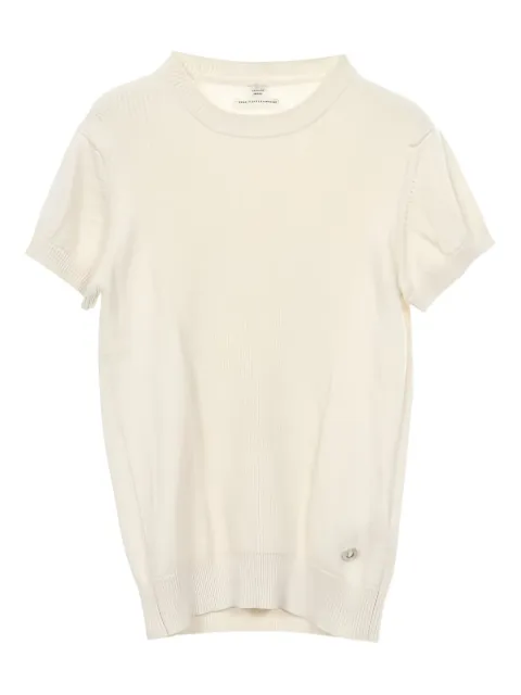 Hermès Pre-Owned 2010s fine-knit short-sleeve T-shirt
