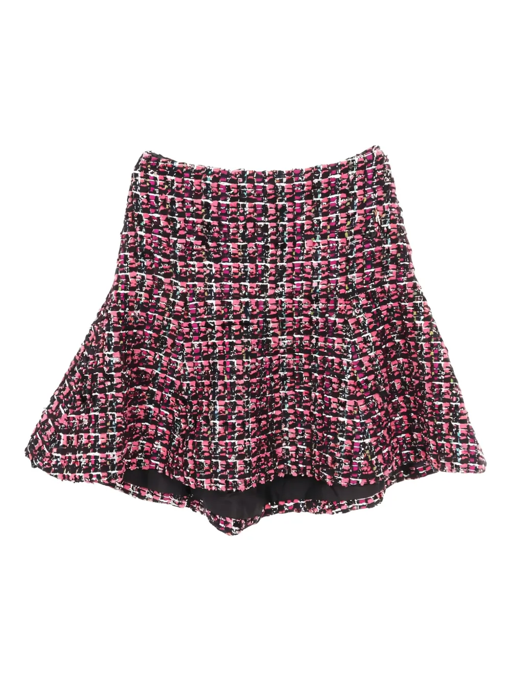 CHANEL Pre-Owned 1986-1988 tweed mini skirt | Pink | Image 1