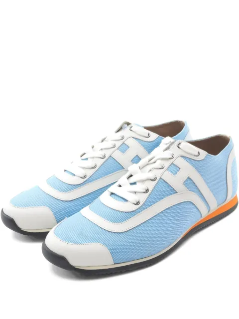 Hermès Pre-Owned 2020s panelled sneakers