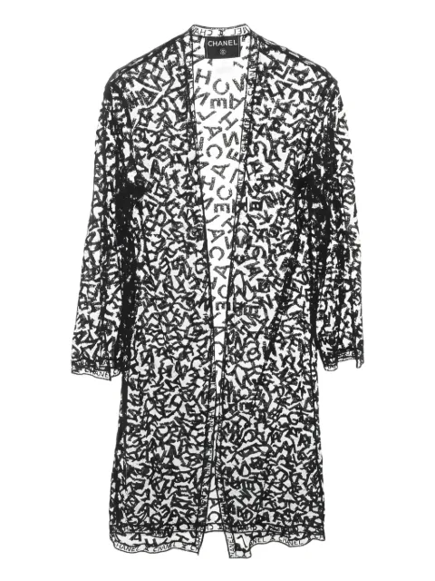 CHANEL Pre-Owned 1986-1988 lace coat
