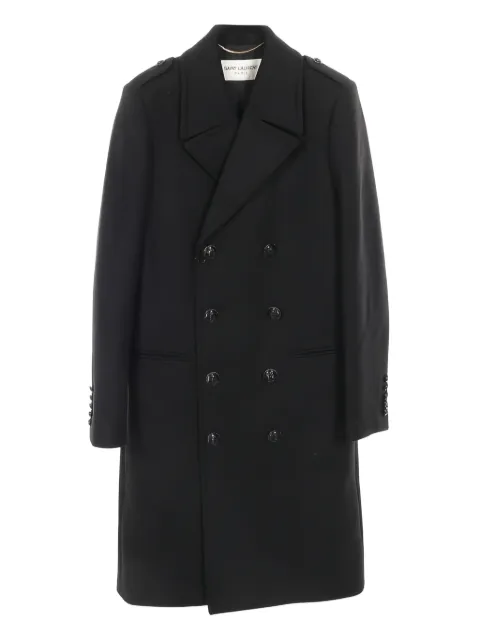 Saint Laurent 2010s double-breasted coat