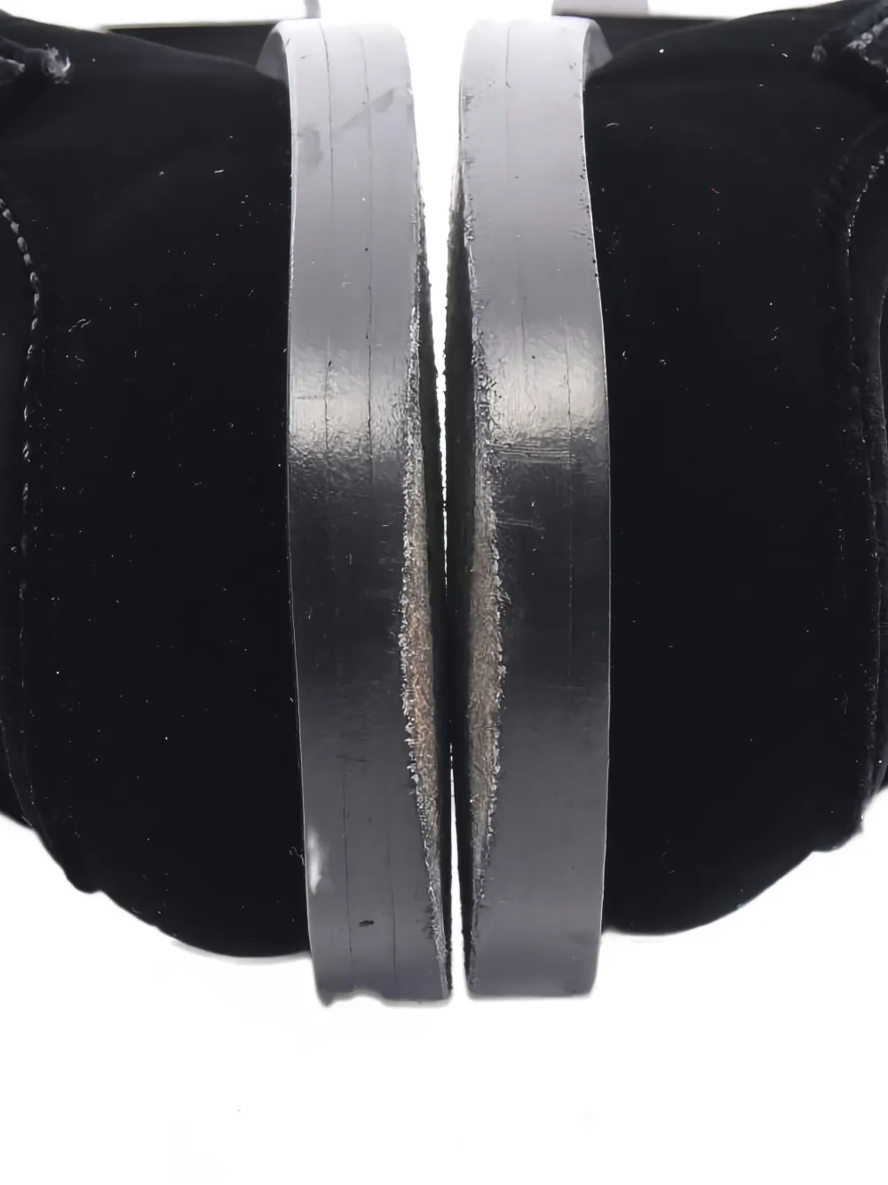 Pre-owned Chanel 1986-1988 Cc Loafers In Black