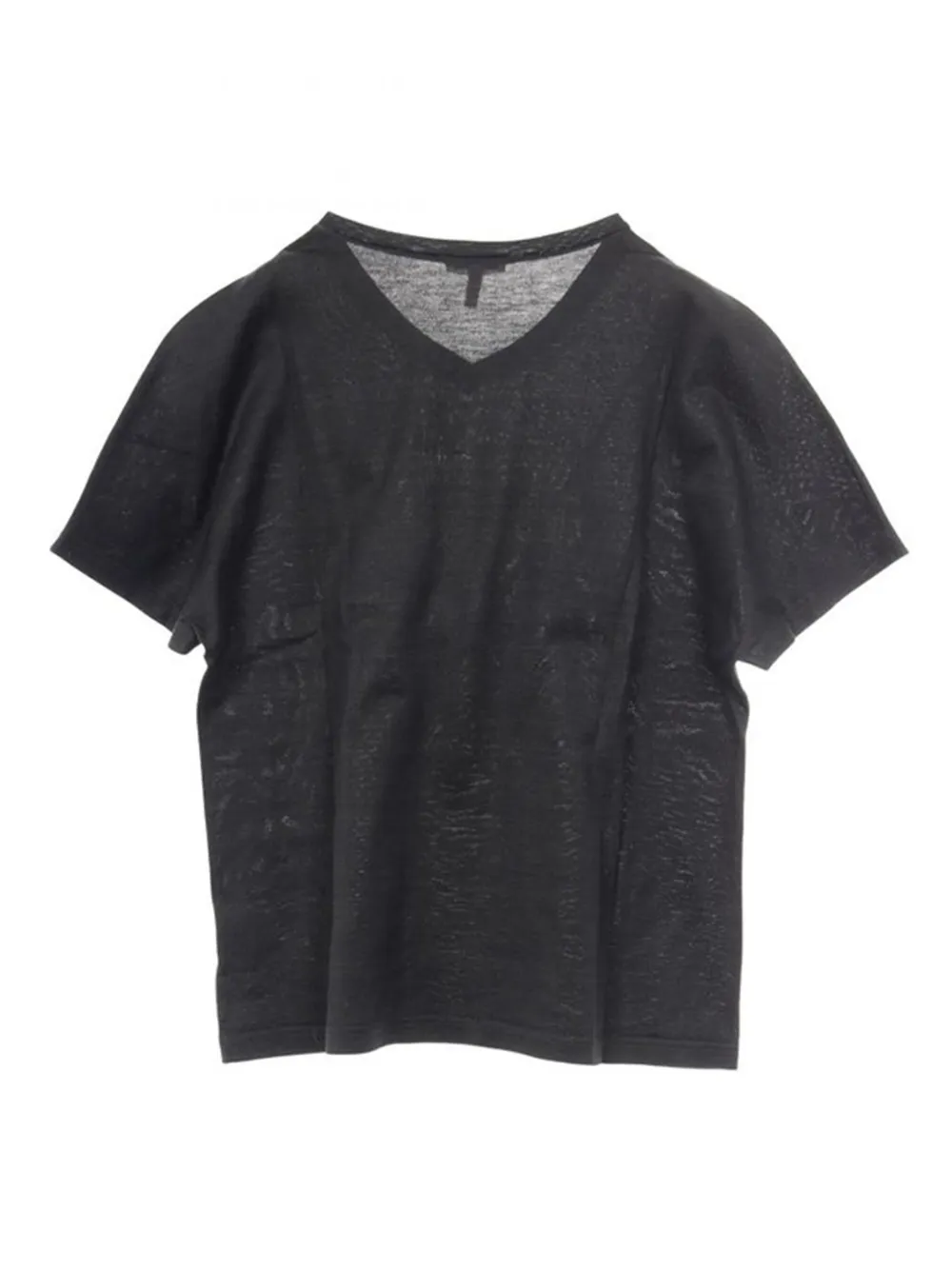 Hermès Pre-Owned 2000s V-neck cotton T-shirt | Image 2