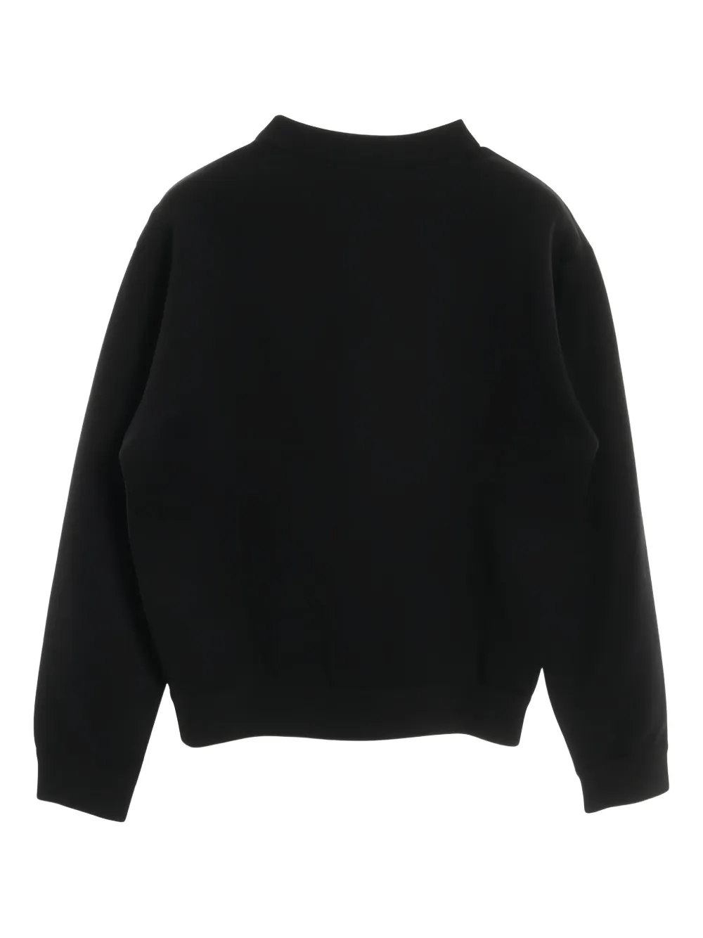Pre-owned Louis Vuitton 2010s Circle-logo Sweatshirt In Black
