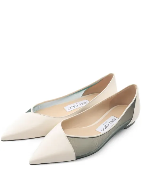 Jimmy Choo Pre-Owned 2020s pointed flat shoes