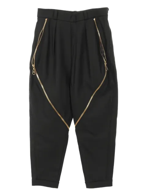 Louis Vuitton Pre-Owned 2000s zip-pocket trousers