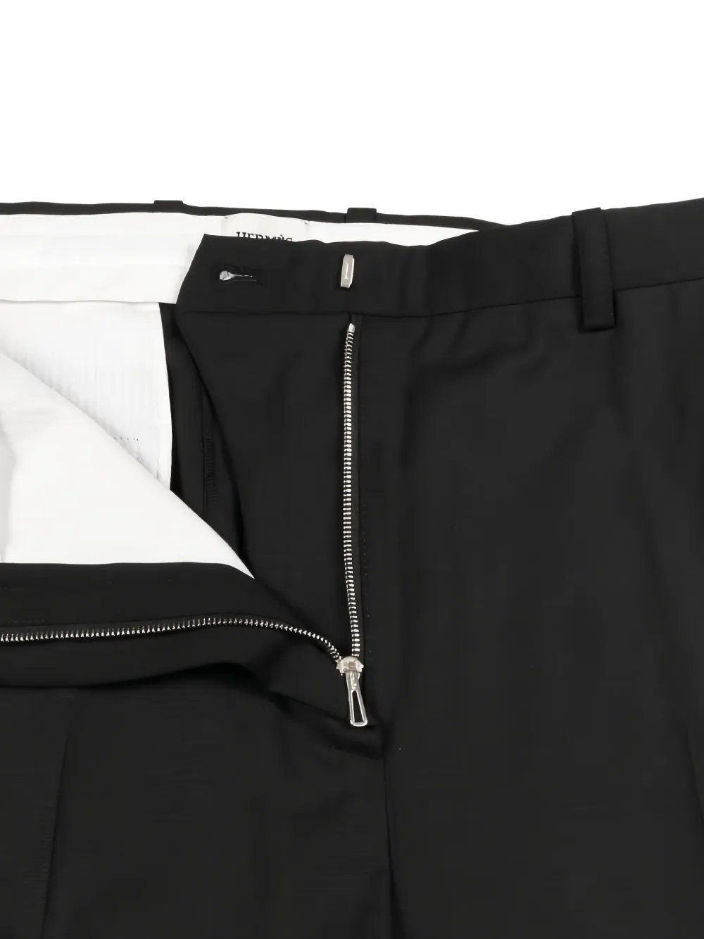 Hermès Pre-Owned 2010s wollen broek Zwart