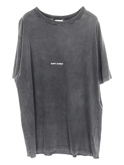 Saint Laurent Pre-Owned 10s logo-detail T-shirt