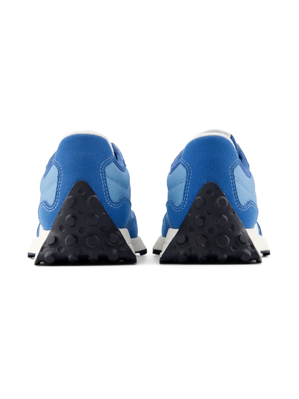 New Balance Kids 327 sneakers met oversized logo Blauw