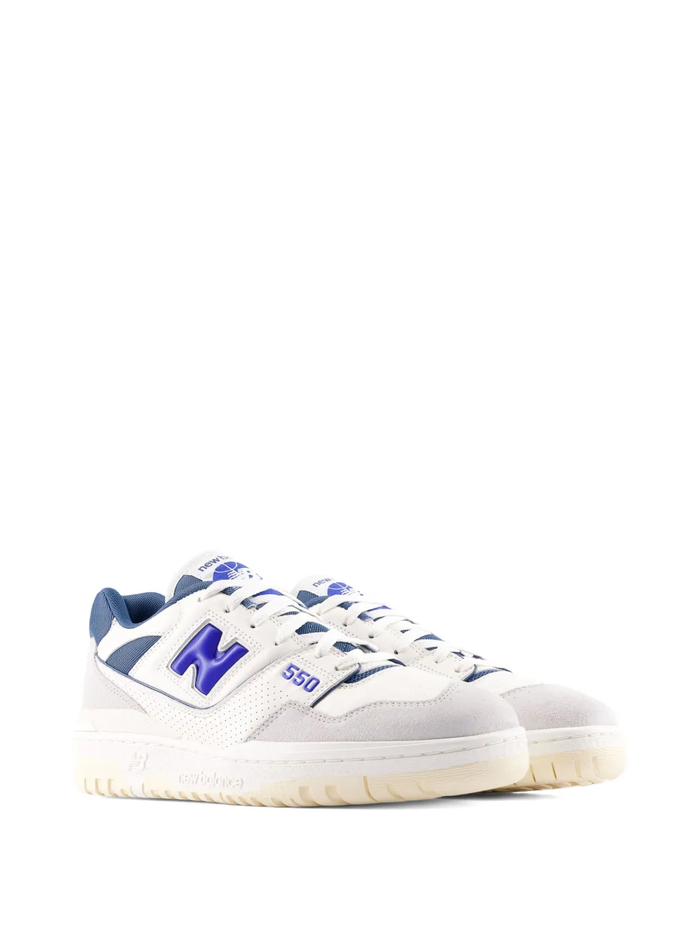 New Balance 550 geperforeerde sneakers Wit