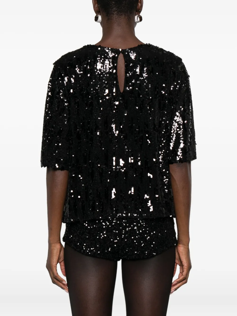 Aniye By Sequinned Blouse In Black