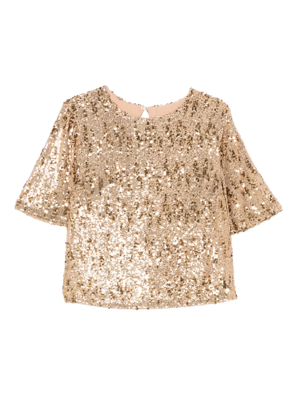 Aniye By sequin-embellished blouse | Gold | Image 1