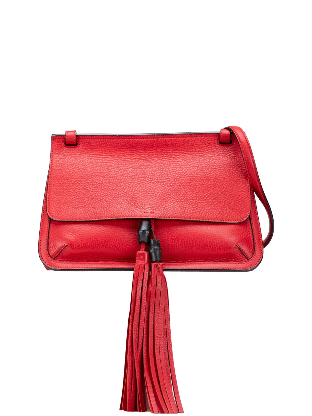 Gucci Pre-Owned 2000-2015 Medium Leather Bamboo Daily crossbody bag - Gucci Pre-Owned 2000-2015 Medium Leather Bamboo Daily crossbody bag -
