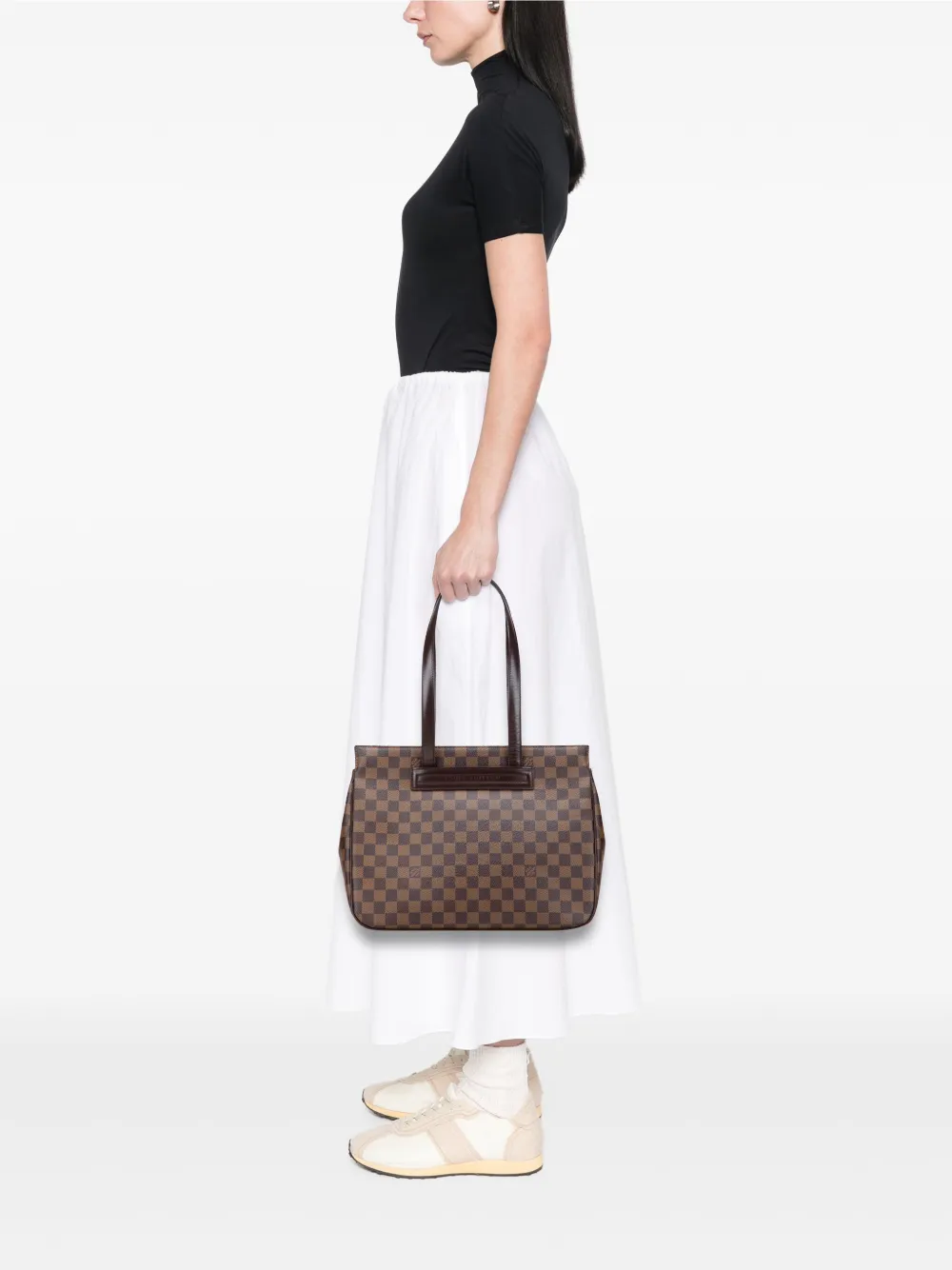 Louis Vuitton Pre-Owned 2006 Damier Ebene Parioli PM shoulder bag | Pre-Owned | Image 2