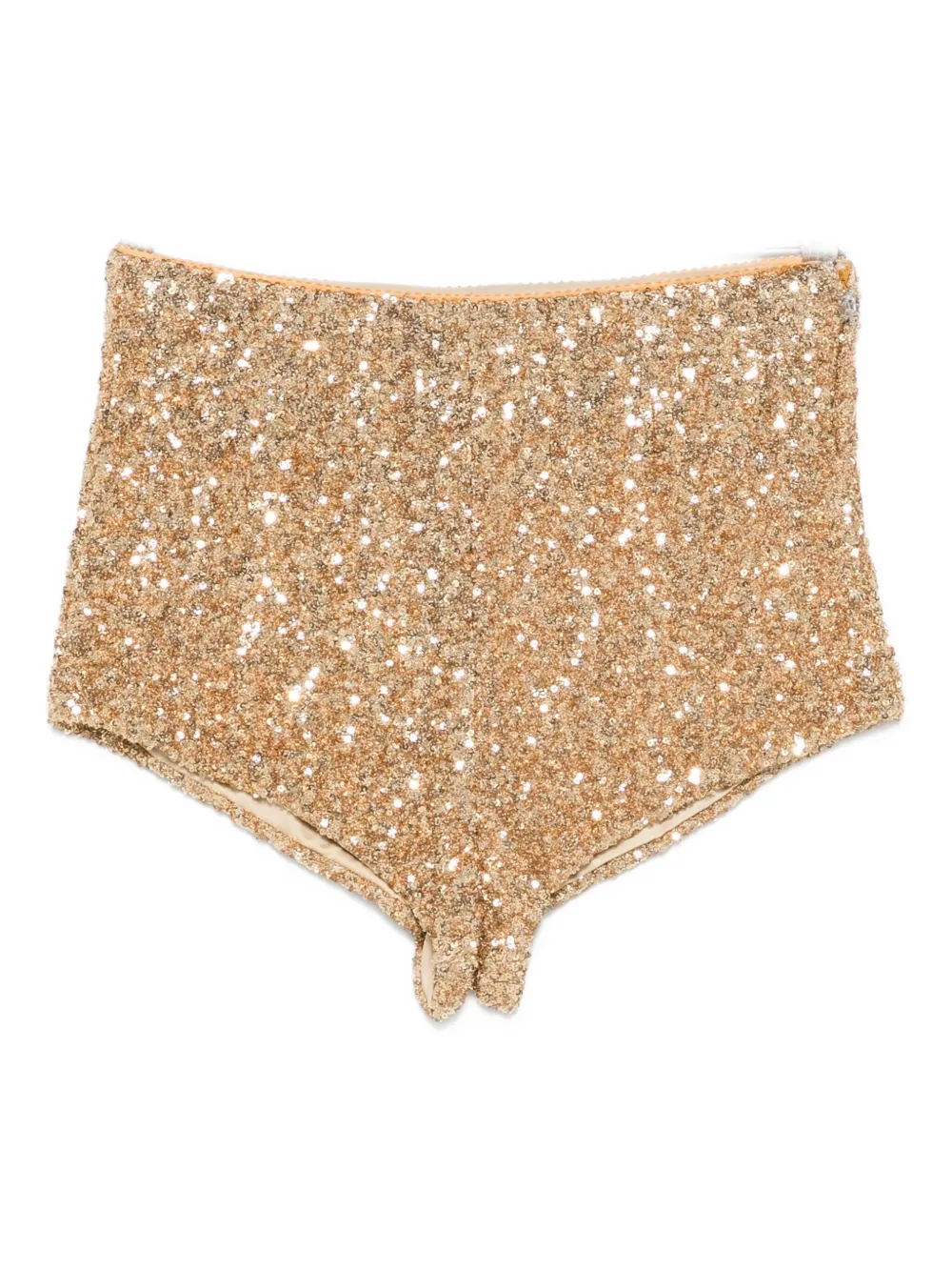 Aniye By Sequined Mini Shorts In Brown