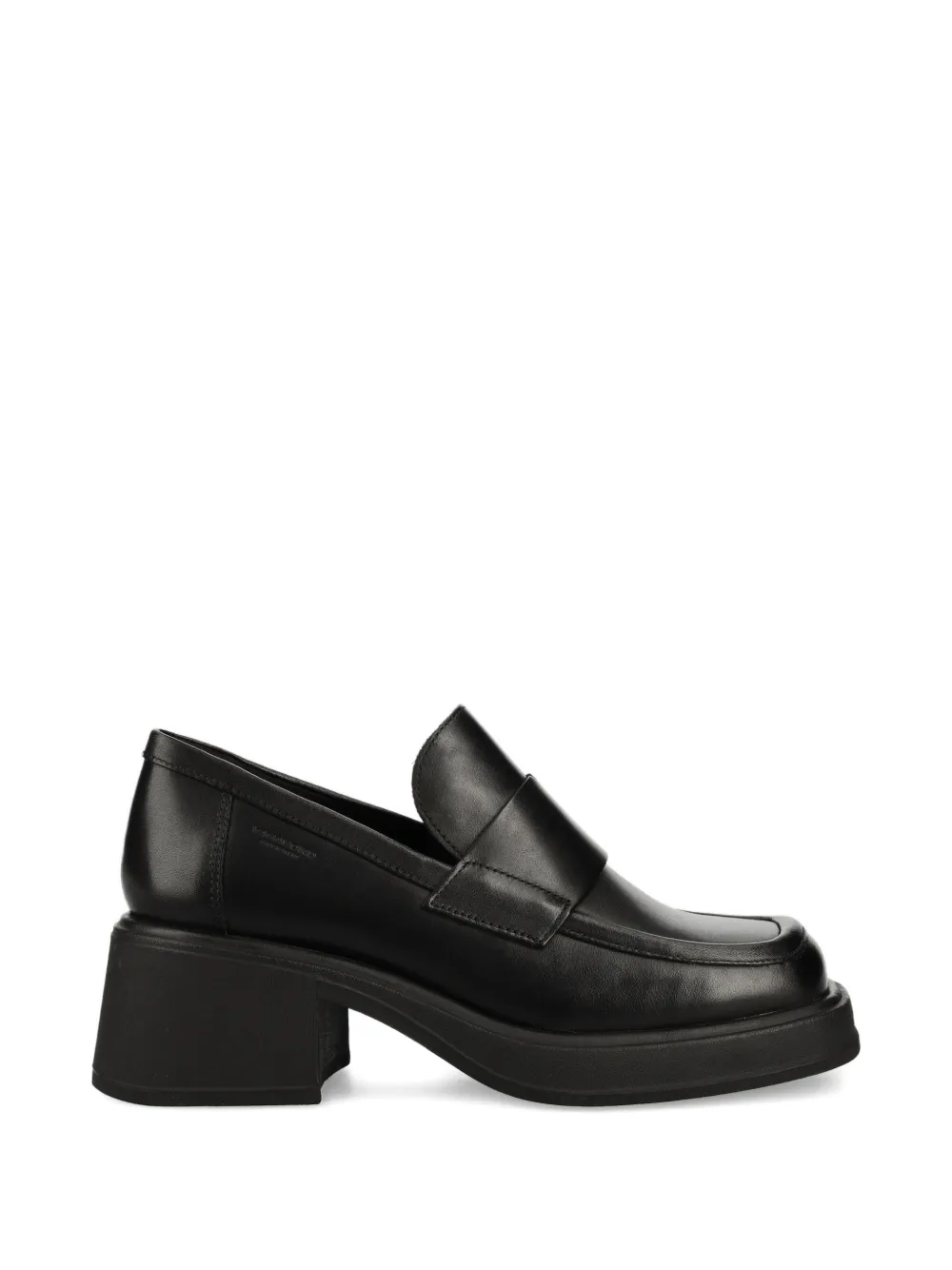 Vagabond Dorah Heeled Loafers In Black