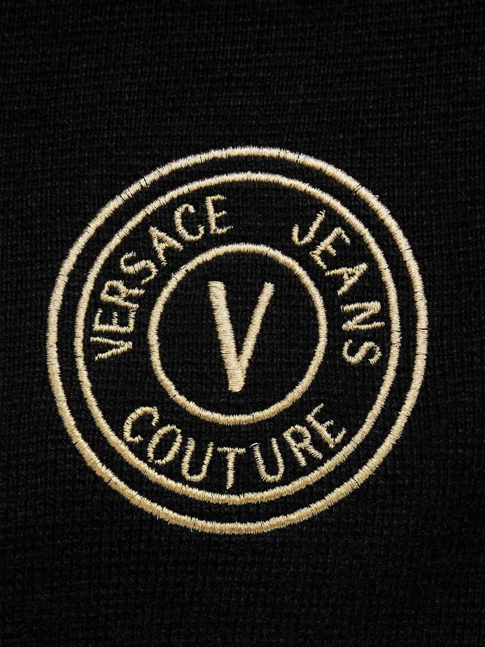 Logo-Embroidered Roll-Neck Sweater