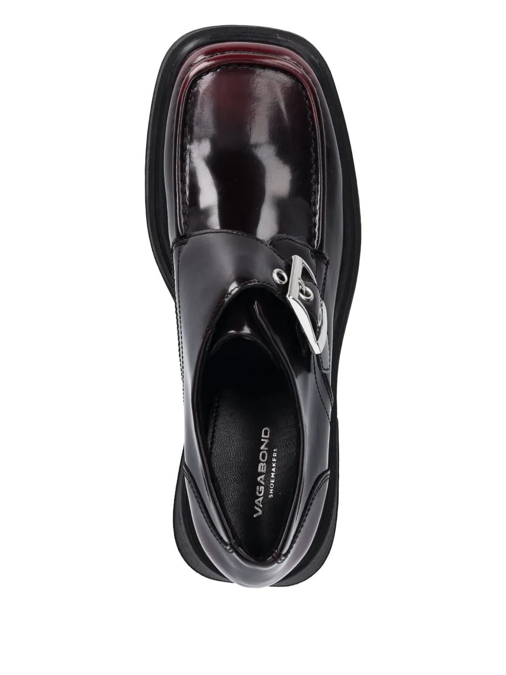 VAGABOND 59 mm Dorah pumps met gesp Rood