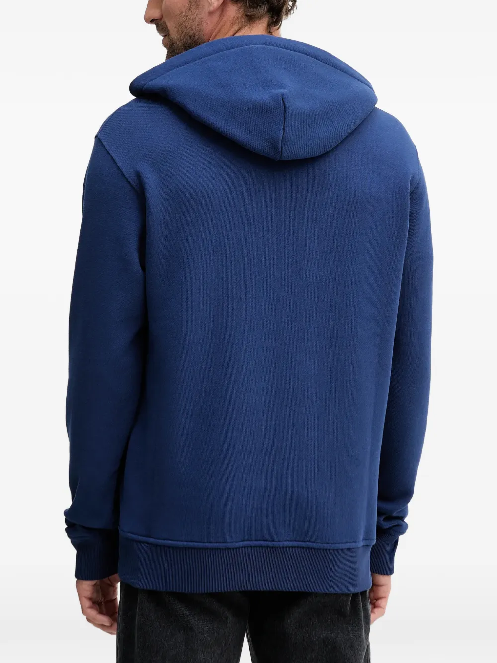 Versace Jeans Couture Hoodie met logodetail Blauw