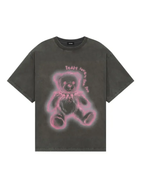 We11done teddy-graphic T-shirt