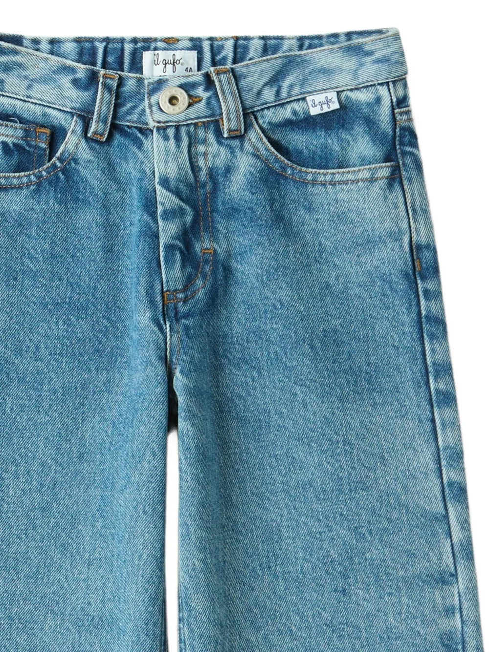 Il Gufo button-fastening jeans | Teen Girl Clothing | Image 2