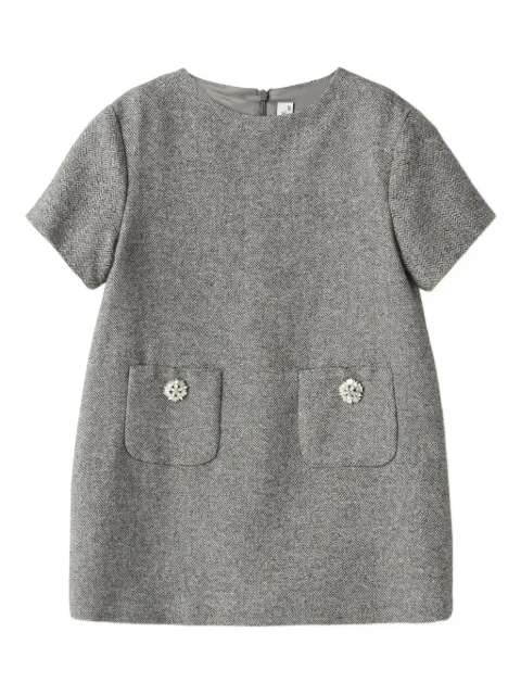 Il Gufo patch-pocket mini dress