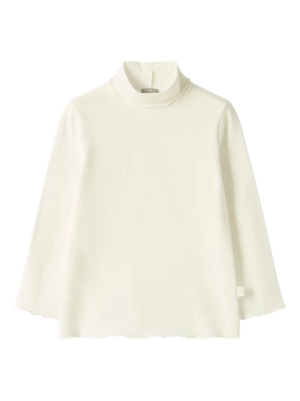 Il Gufo roll-neck T-shirt | Neutrals | Image 1