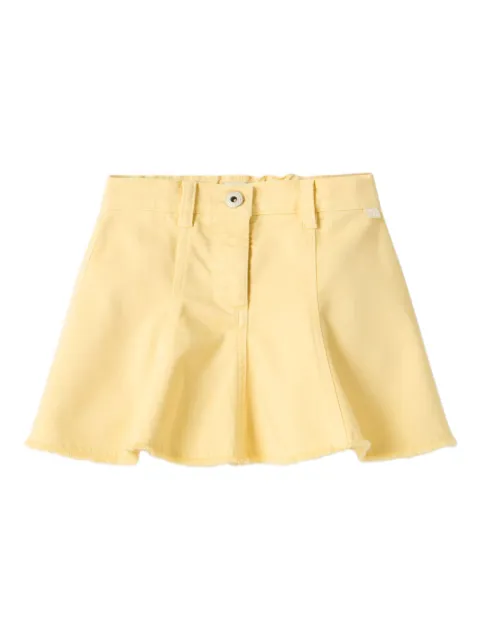 Il Gufo pleat-detailing mini skirt