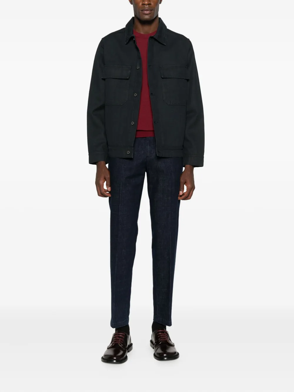 Briglia 1949 pleated trousers - Blauw