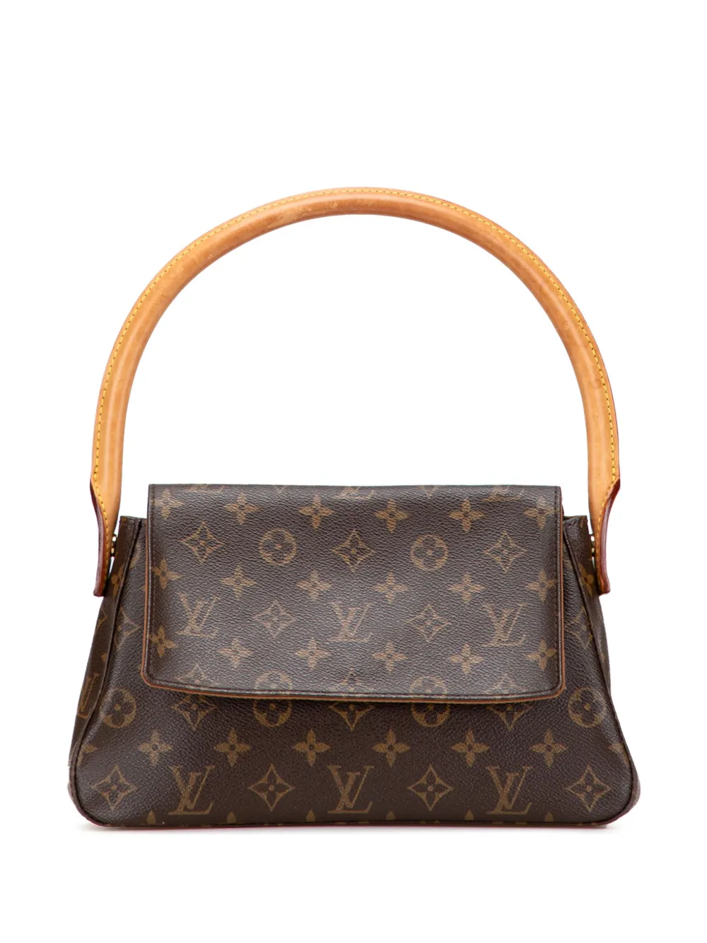 Louis Vuitton Pre-Owned 2001 Monogram Mini Looping shoulder bag - ブラウン Louis Vuitton Pre-Owned 2001 Monogram Mini Looping shoulder bag - ブラウン