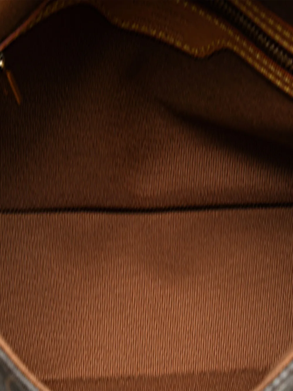 Pre-owned Louis Vuitton 2001 Monogram Mini Looping Shoulder Bag In Brown