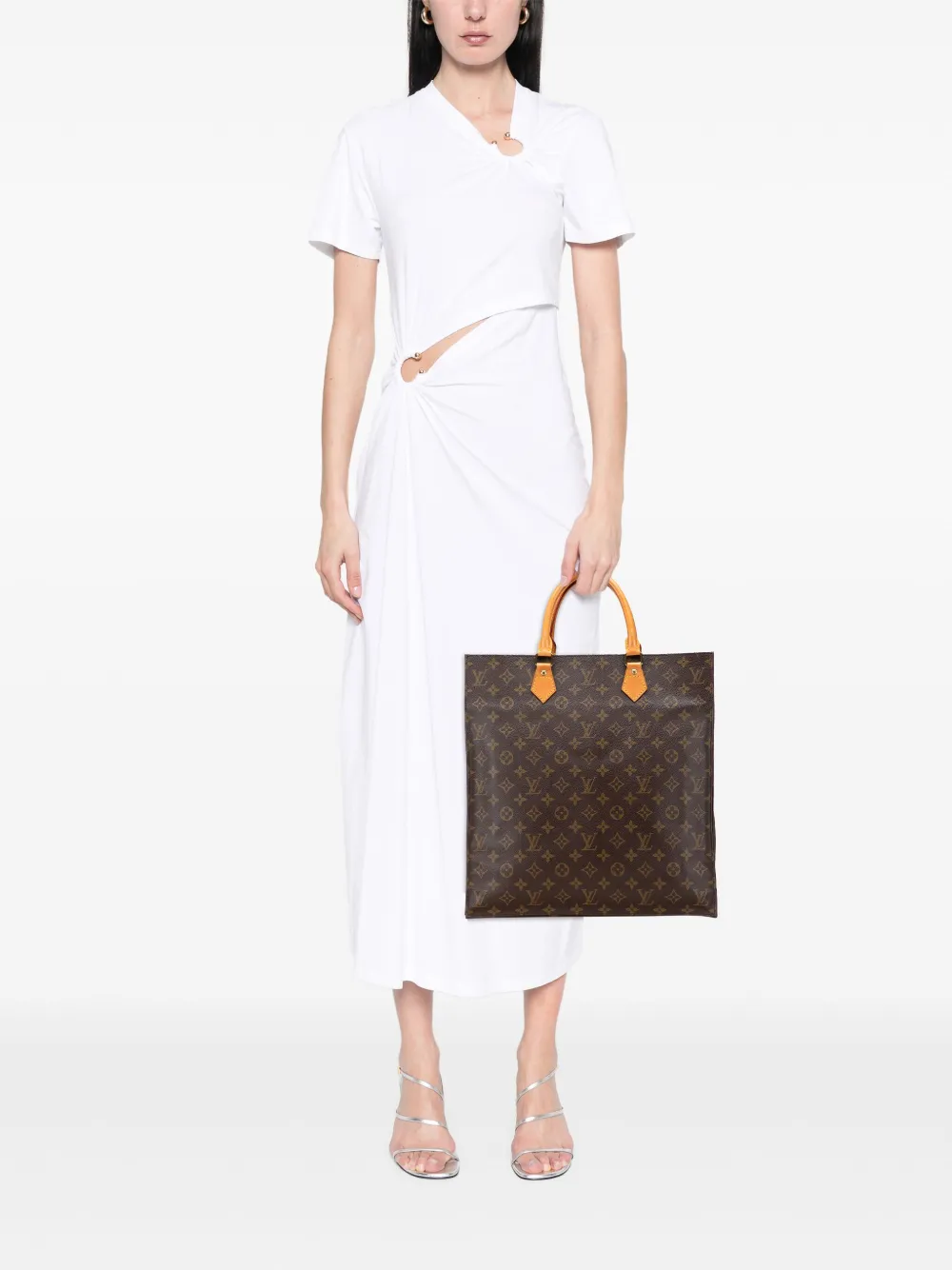 Louis Vuitton Pre-Owned 1990 Monogram Sac Plat tote bag | Pre-Owned | Image 2