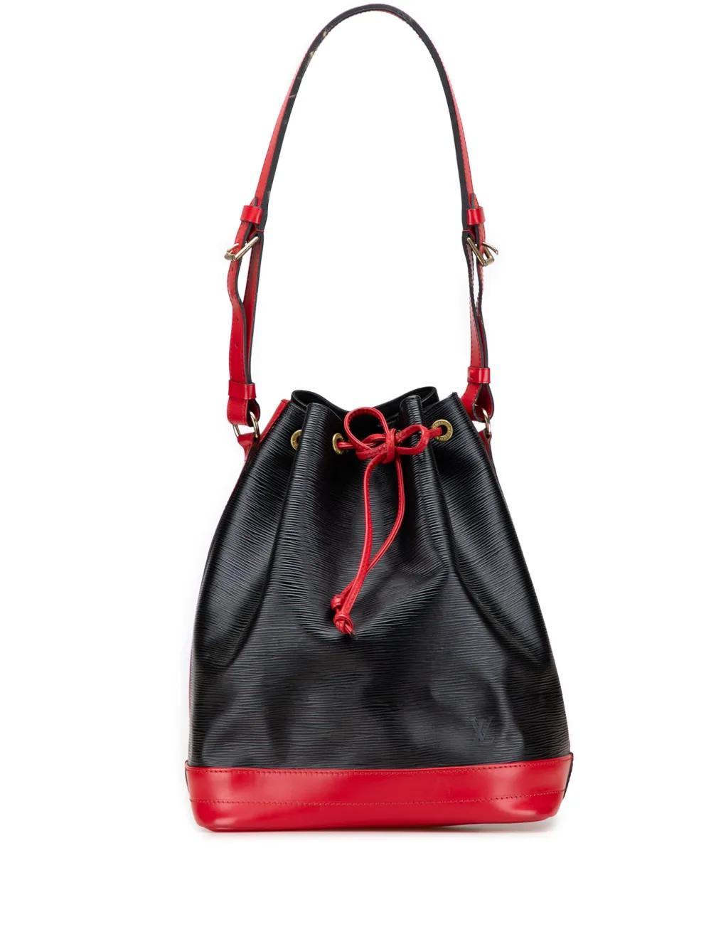 Louis Vuitton Pre-Owned 1995 Epi Bicolor Noe GM bucket bag - ブラック Louis Vuitton Pre-Owned 1995 Epi Bicolor Noe GM bucket bag - ブラック
