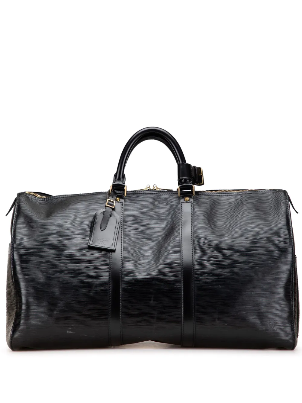 Louis Vuitton Pre-Owned 1994 Epi Keepall 55 travel bag - ブラック Louis Vuitton Pre-Owned 1994 Epi Keepall 55 travel bag - ブラック