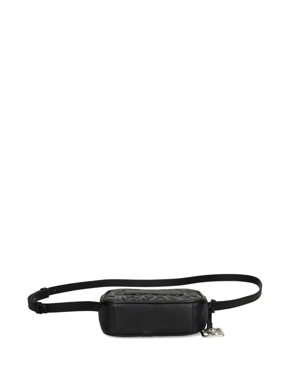 Armani Exchange Boekentas met logo-reliëf Zwart