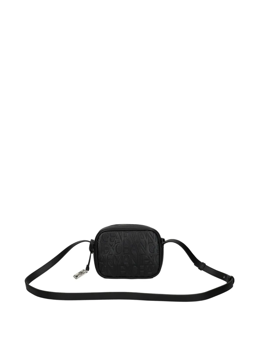 Armani Exchange Boekentas met logo-reliëf Zwart