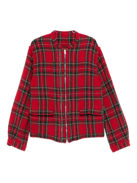 Undercover plaid jacket